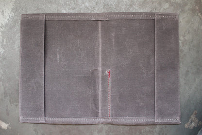 Parchment & Hide A5 Notebook Cover - Grey & Teal | Flywheel | Stationery | Tasmania