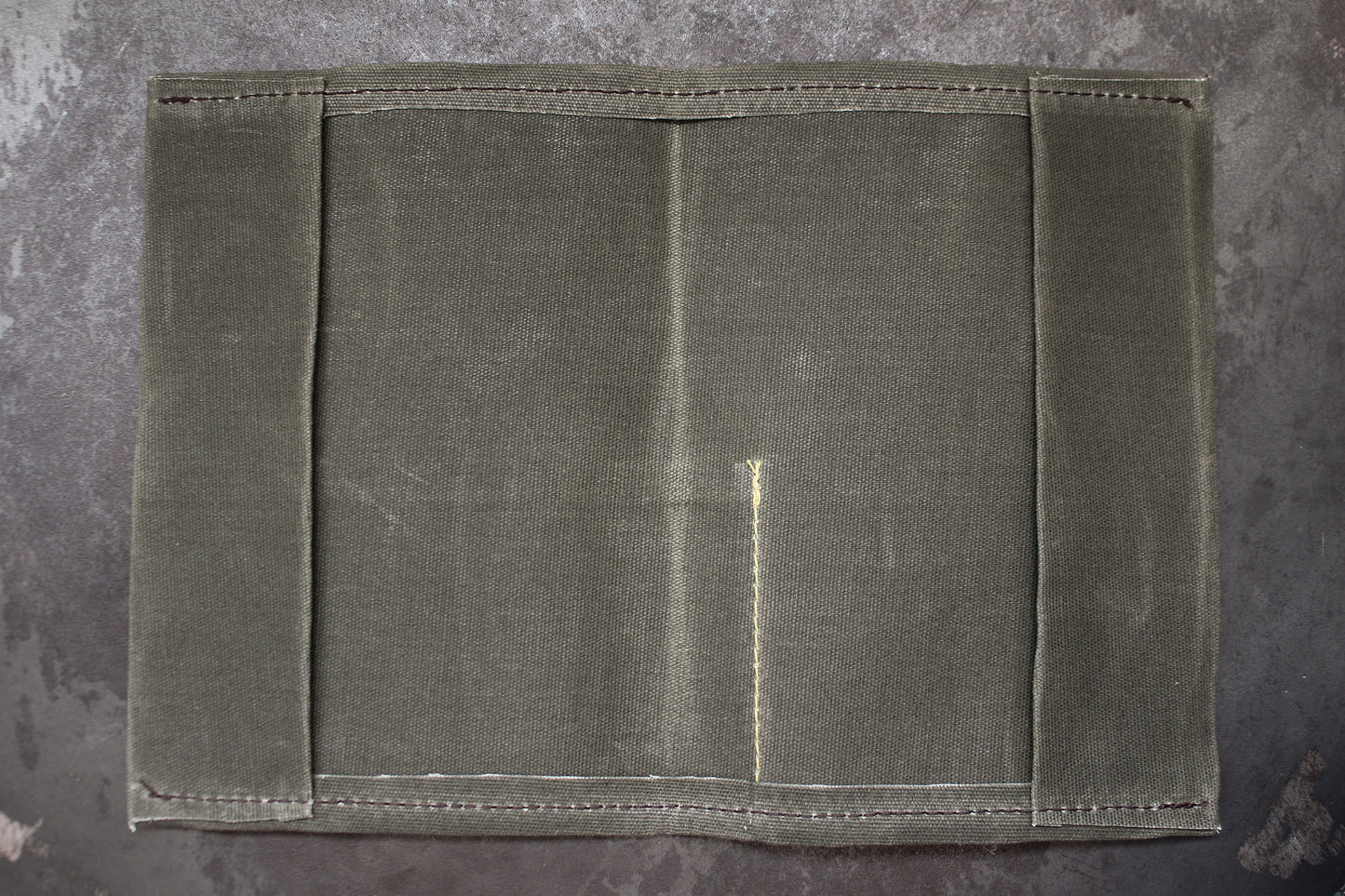 Parchment & Hide A5 Notebook Cover - Khaki & Leather | Flywheel | Stationery | Tasmania