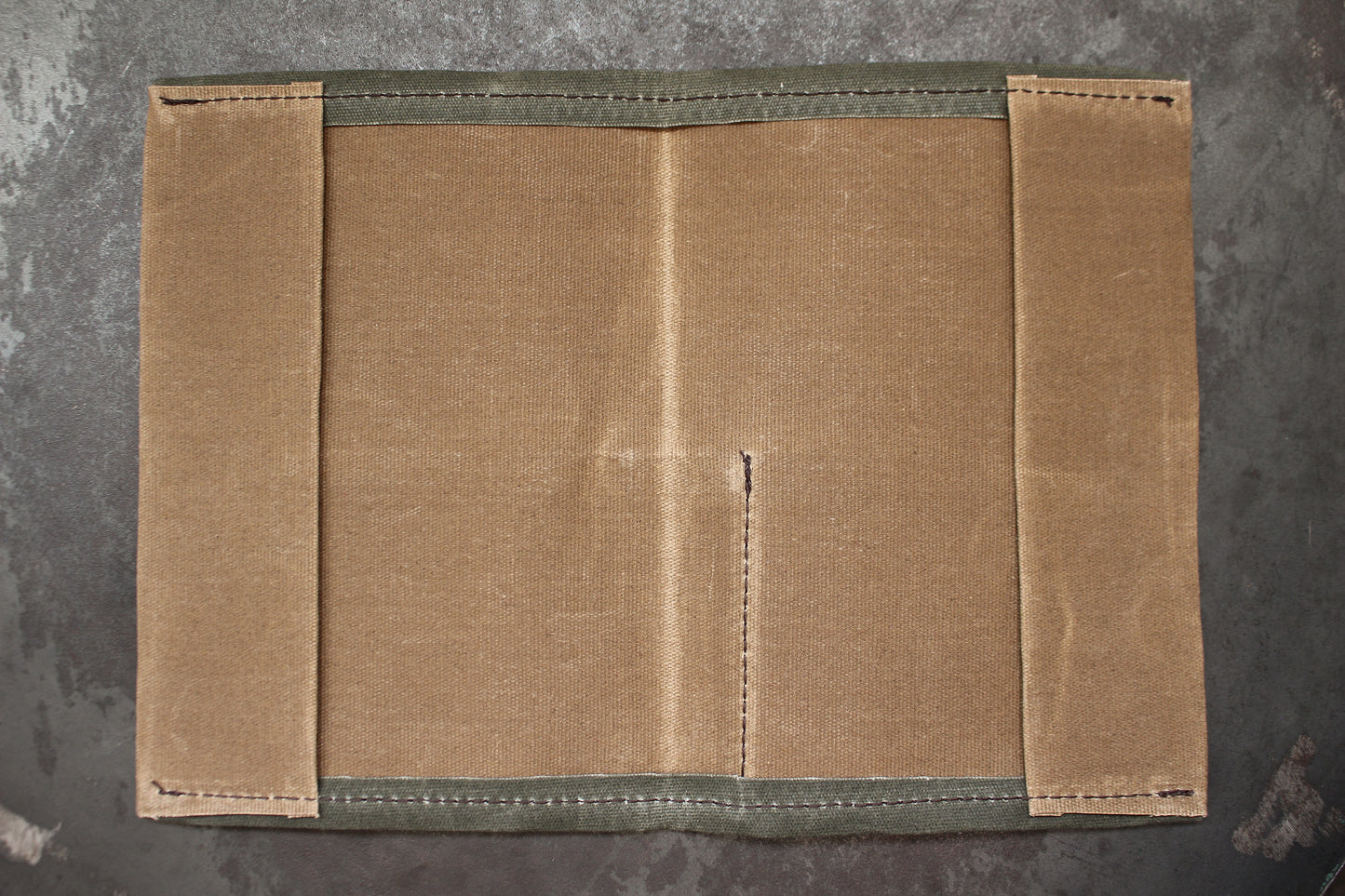 Parchment & Hide A5 Notebook Cover - Tan & Khaki | Flywheel | Stationery | Tasmania