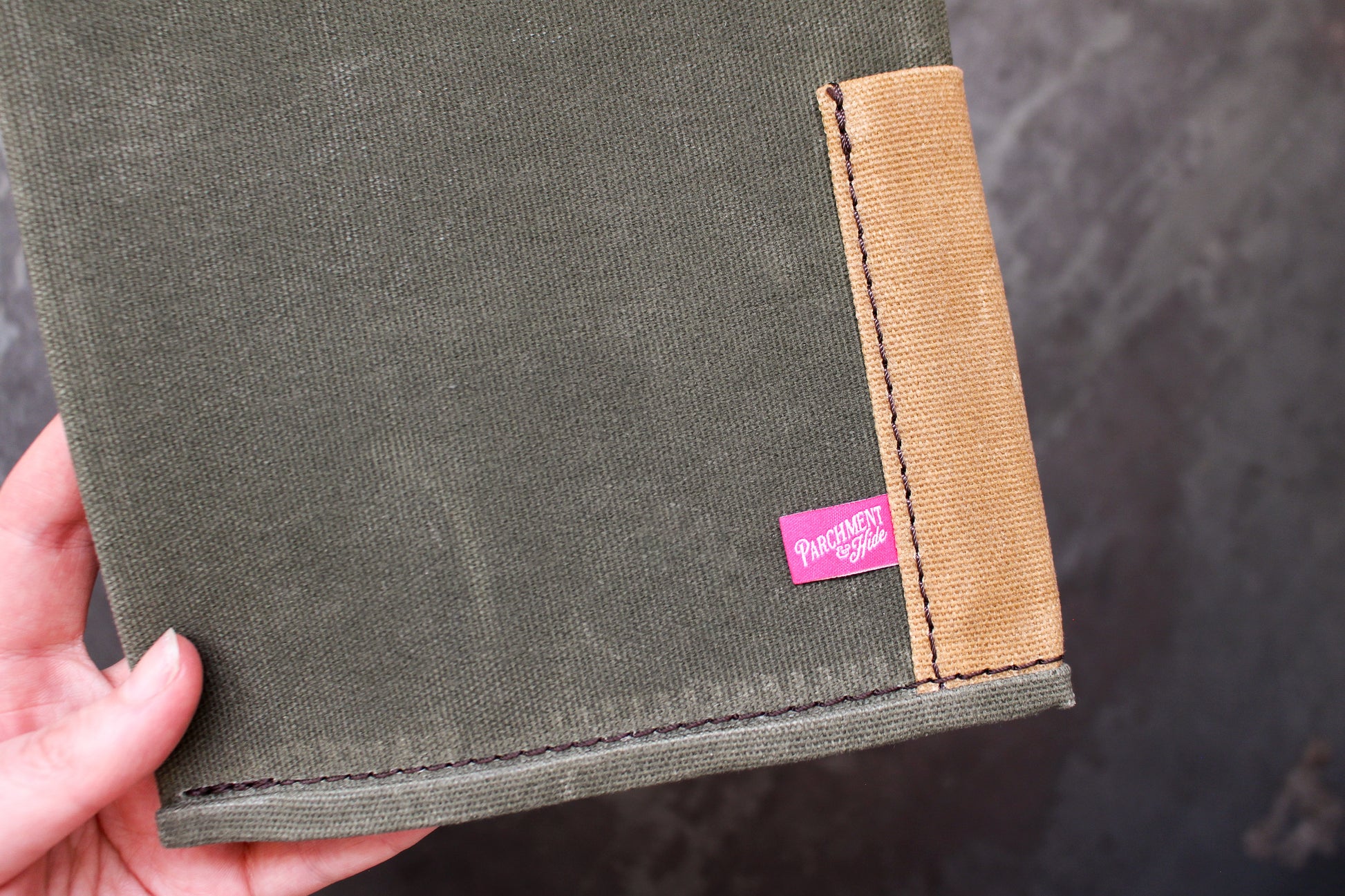 Parchment & Hide A5 Notebook Cover - Travel Luggage | Flywheel | Stationery | Tasmania
