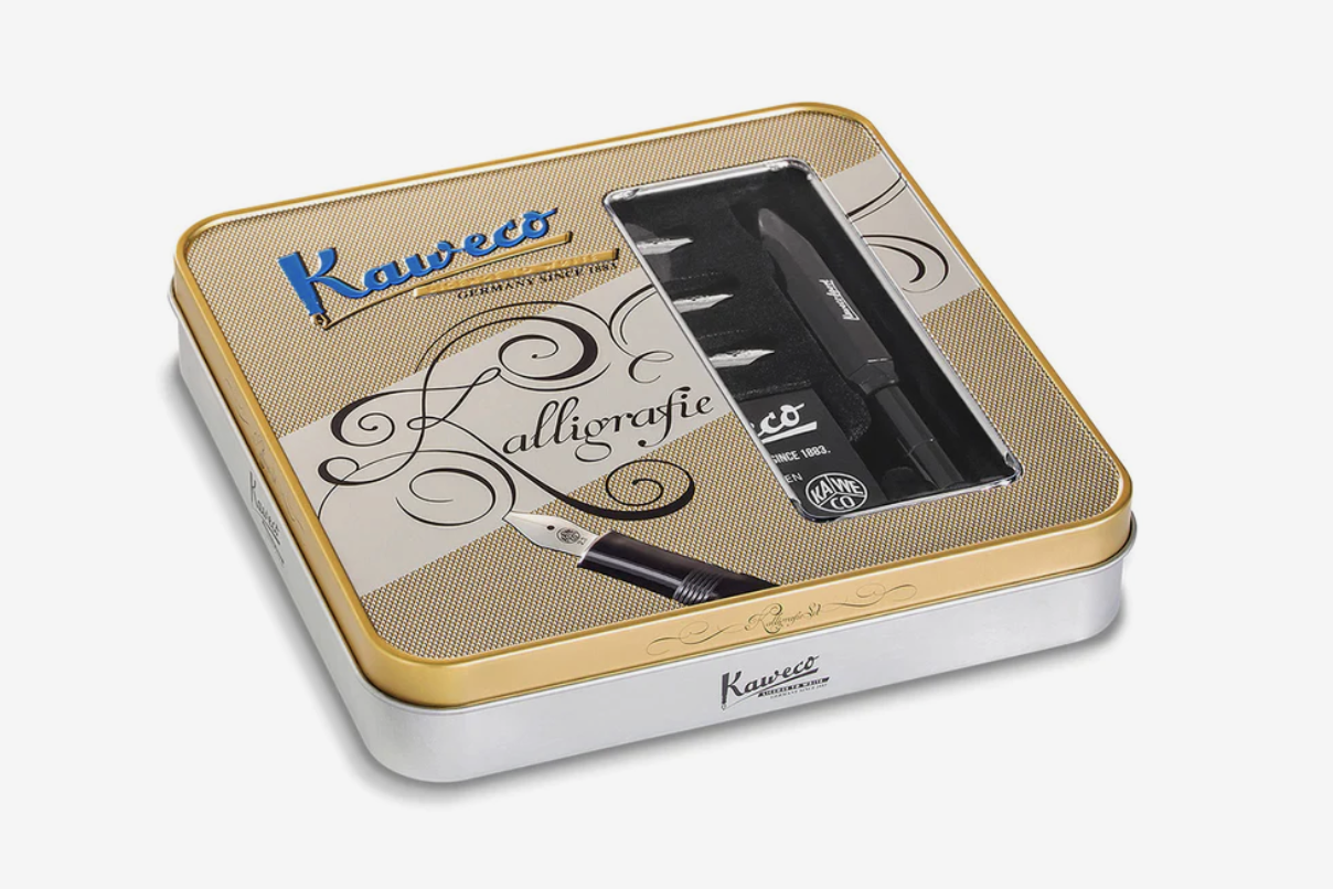 Kaweco Calligraphy Pen Writing Set - Black | Flywheel | Stationery | Tasmania