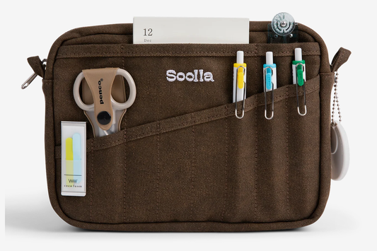 Soolla Studio Pouch - Coffee Bean