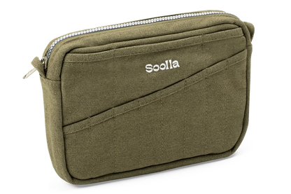 Soolla Studio Pouch - Deep Forest Green Flywheel Stationery Tasmania