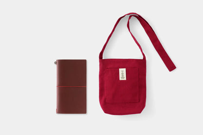Traveler's Factory Sacoche Bag - Red | Flywheel | Stationery | Tasmania