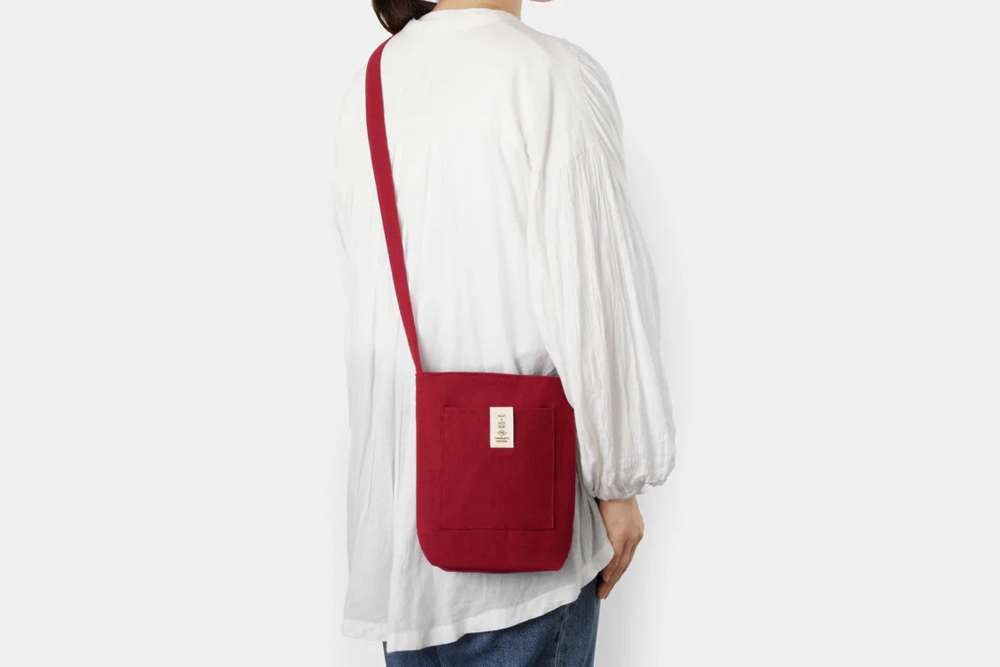 Traveler's Factory Sacoche Bag - Red | Flywheel | Stationery | Tasmania