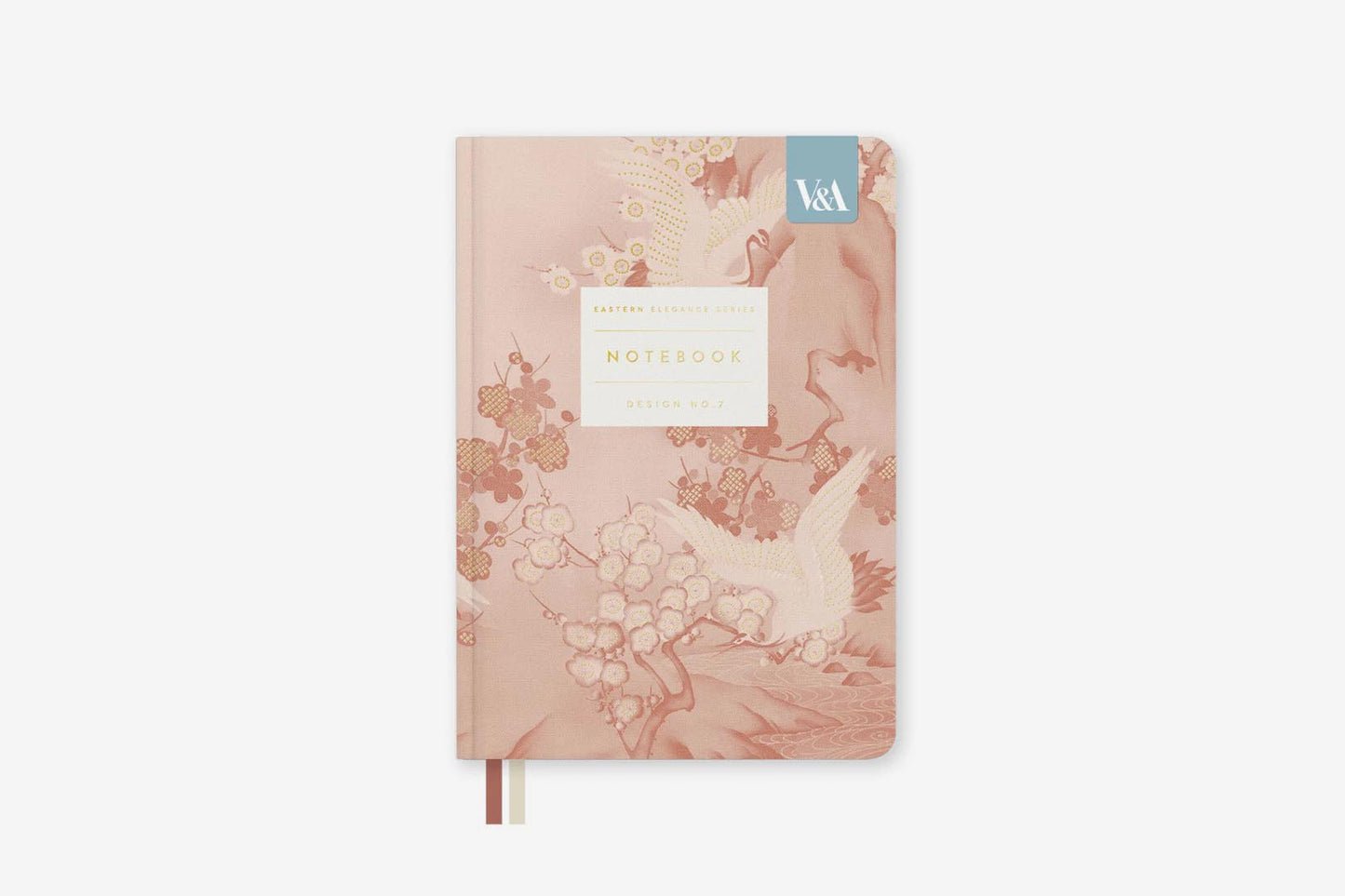 V&A B6 Hardcover Notebook - Cranes & Blossom | Flywheel | Stationery | Tasmania