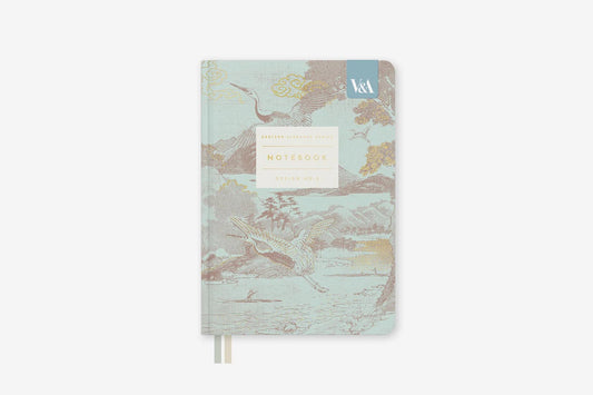 V&A B6 Hardcover Notebook - Flying Cranes | Flywheel | Stationery | Tasmania
