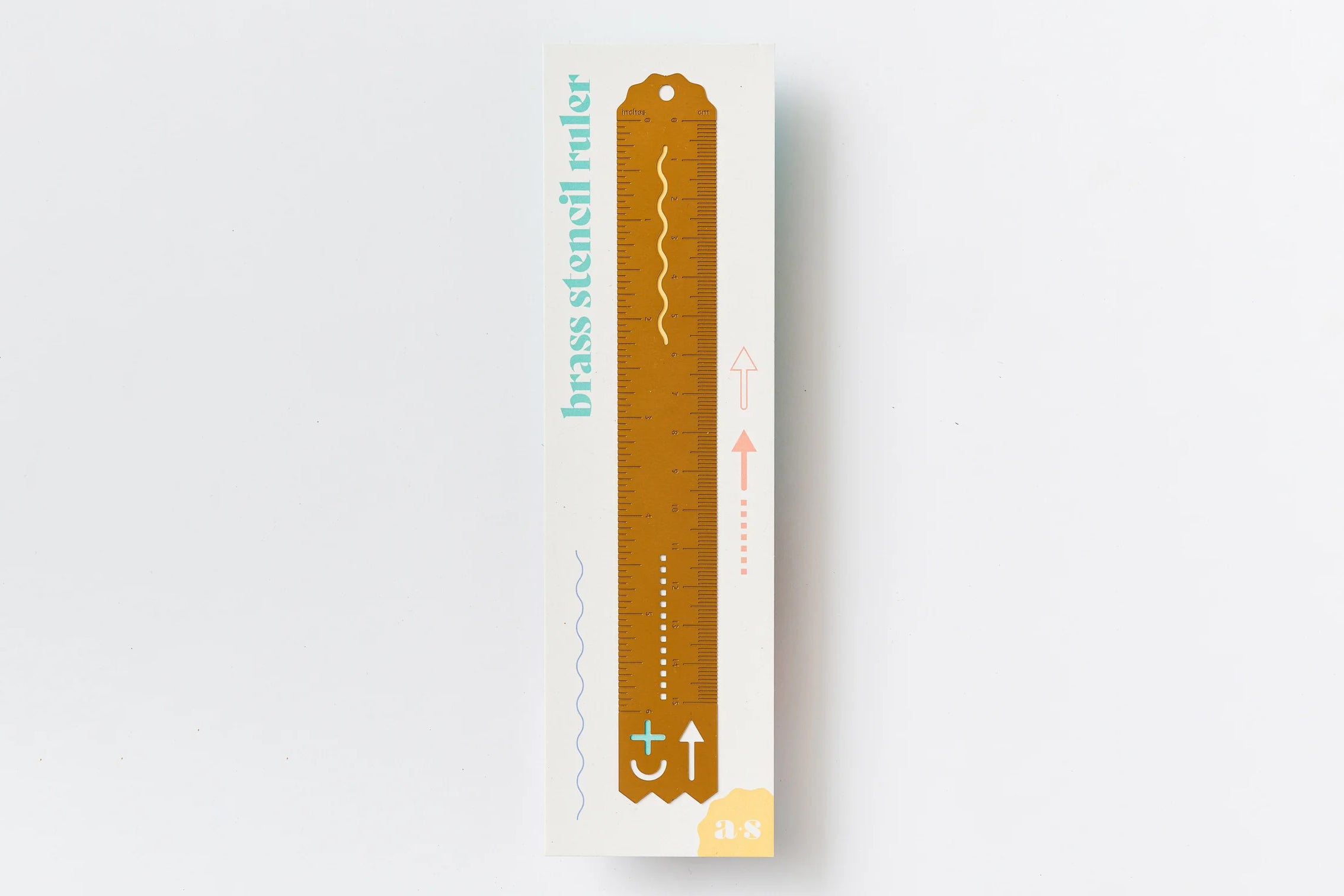 Another Studio Brass Stencil Ruler – Flywheel