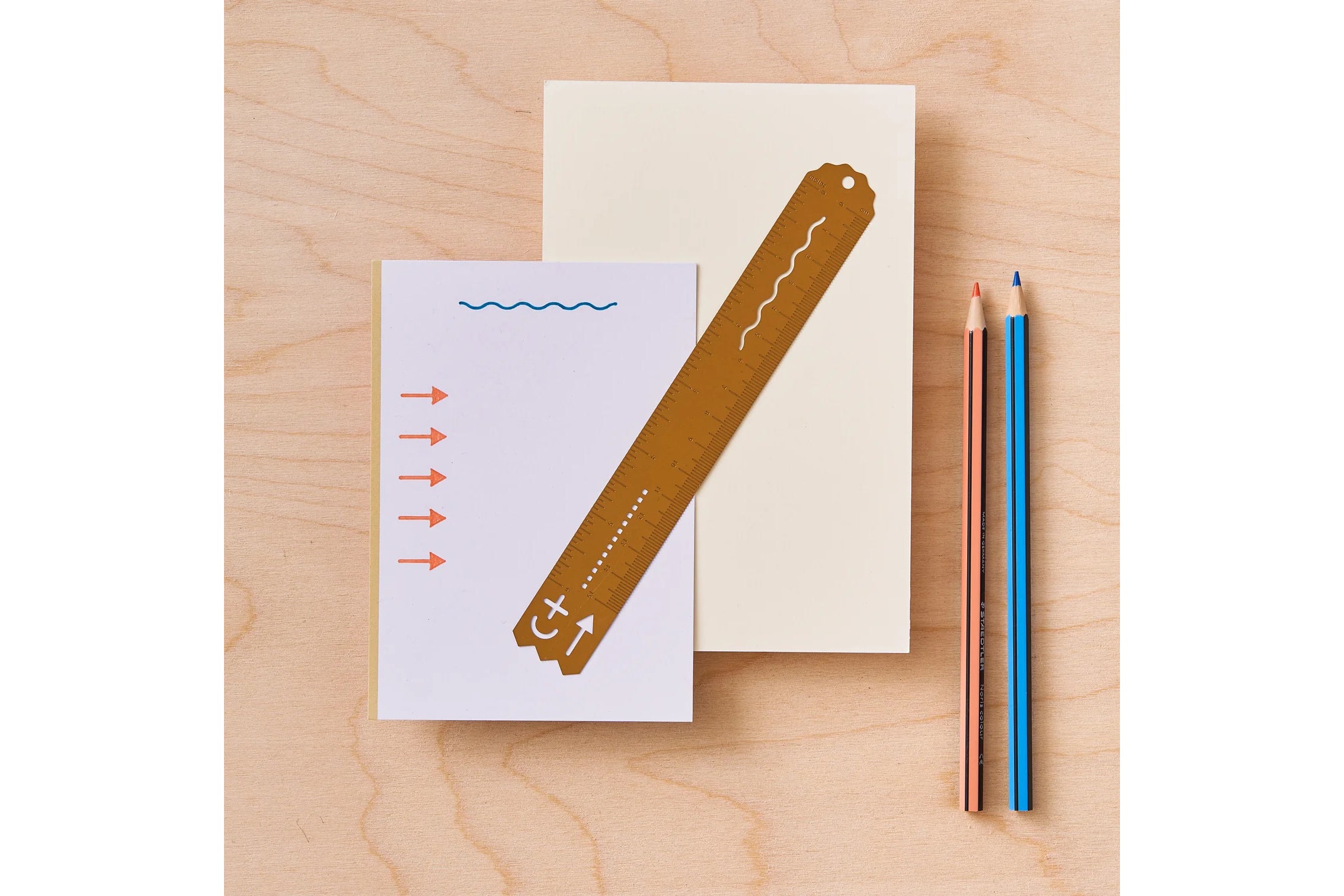 Another Studio Brass Stencil Ruler – Flywheel