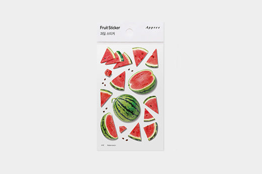 Appree Fruit Stickers - Watermelon | Flywheel | Stationery | Tasmania