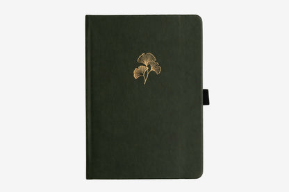 Archer & Olive A5 Dot Grid Notebook - Gingko Leaf | Flywheel | Stationery | Tasmania