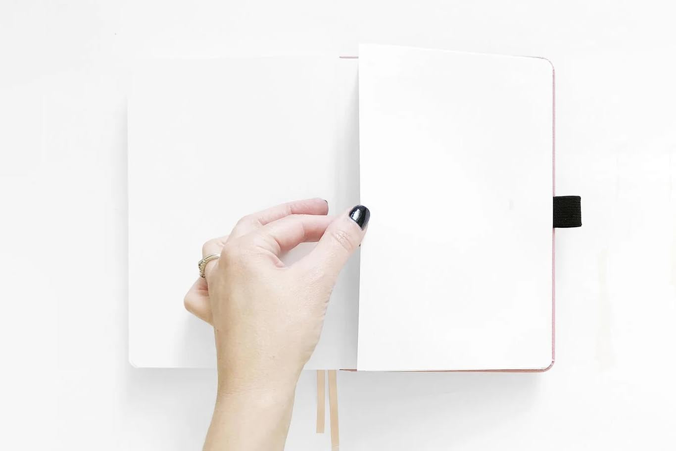 Archer & Olive A5 Dot Grid Notebook - Storybook Plum