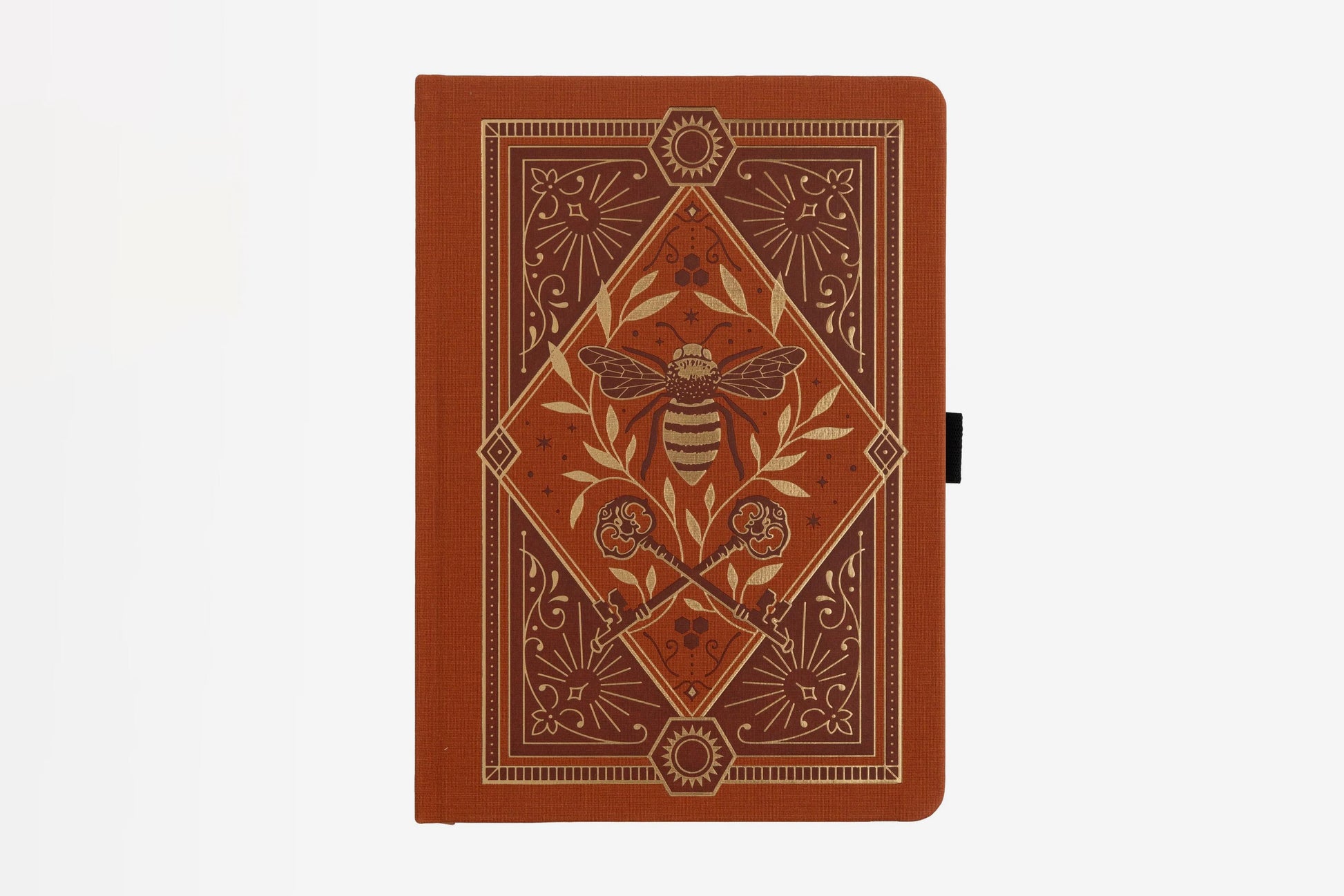 Archer & Olive A5 Dot Grid Notebook - Keeper of Bees Rust | Flywheel | Stationery | Tasmania