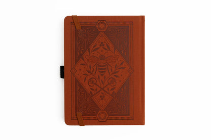 Archer & Olive A5 Dot Grid Notebook - Keeper of Bees Rust | Flywheel | Stationery | Tasmania