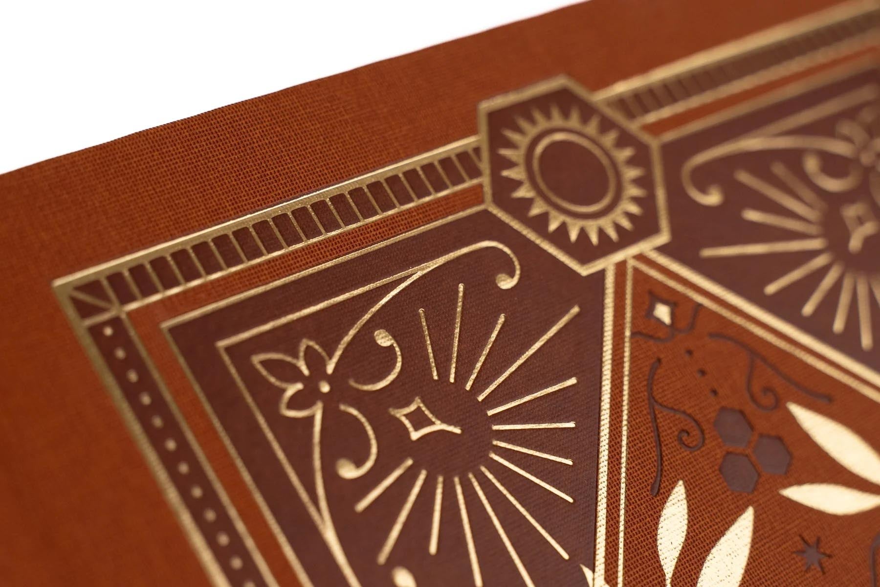 Archer & Olive A5 Dot Grid Notebook - Keeper of Bees Rust | Flywheel | Stationery | Tasmania