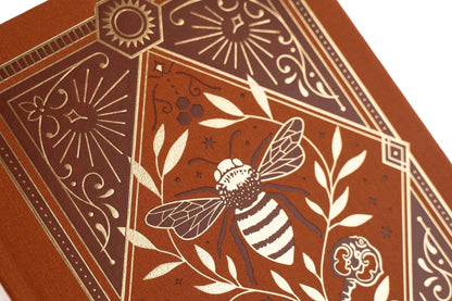 Archer & Olive A5 Dot Grid Notebook - Keeper of Bees Rust | Flywheel | Stationery | Tasmania