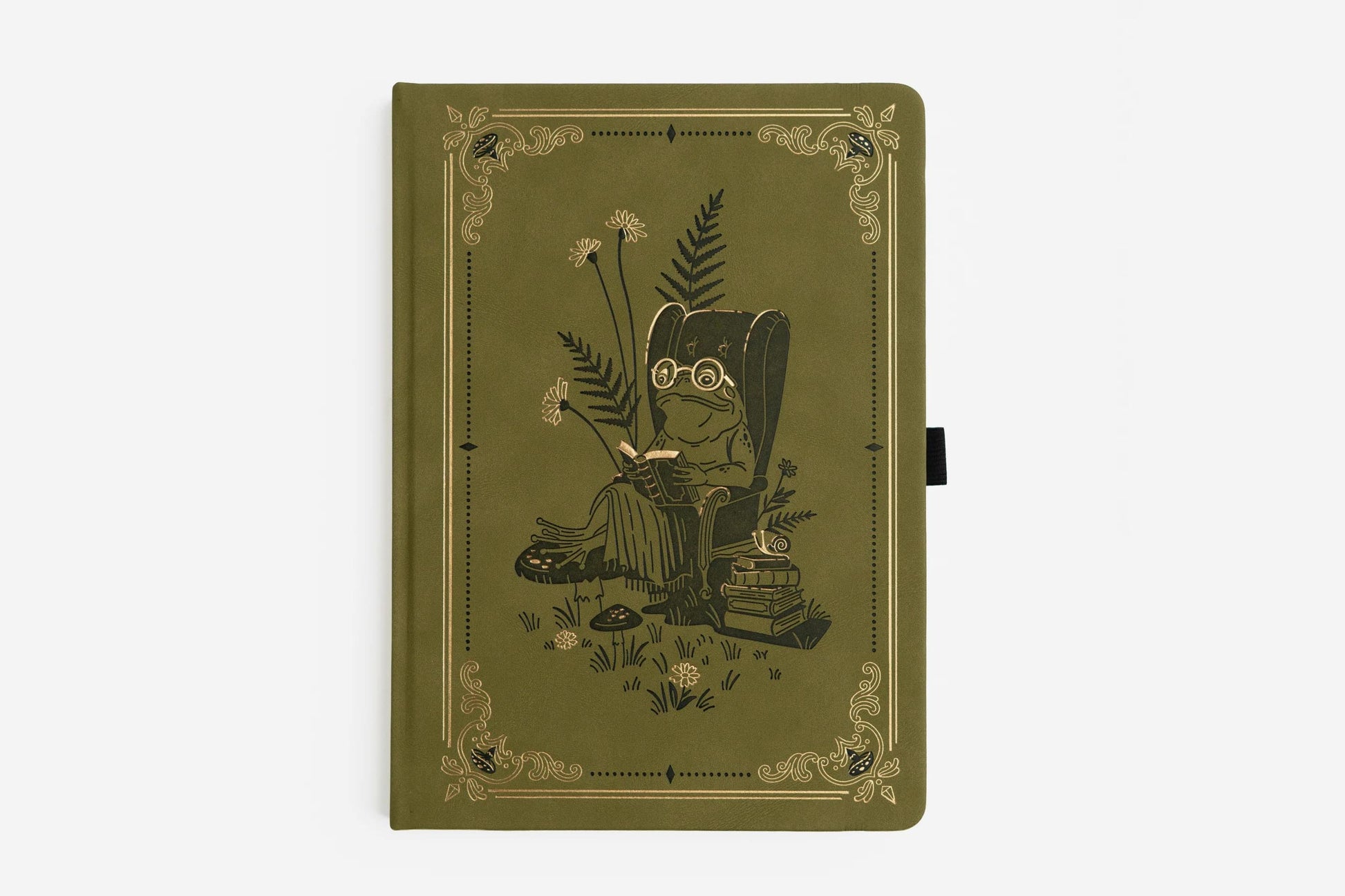 Archer & Olive A5 Dot Grid Notebook - Literary Frog | Flywheel | Stationery | Tasmania