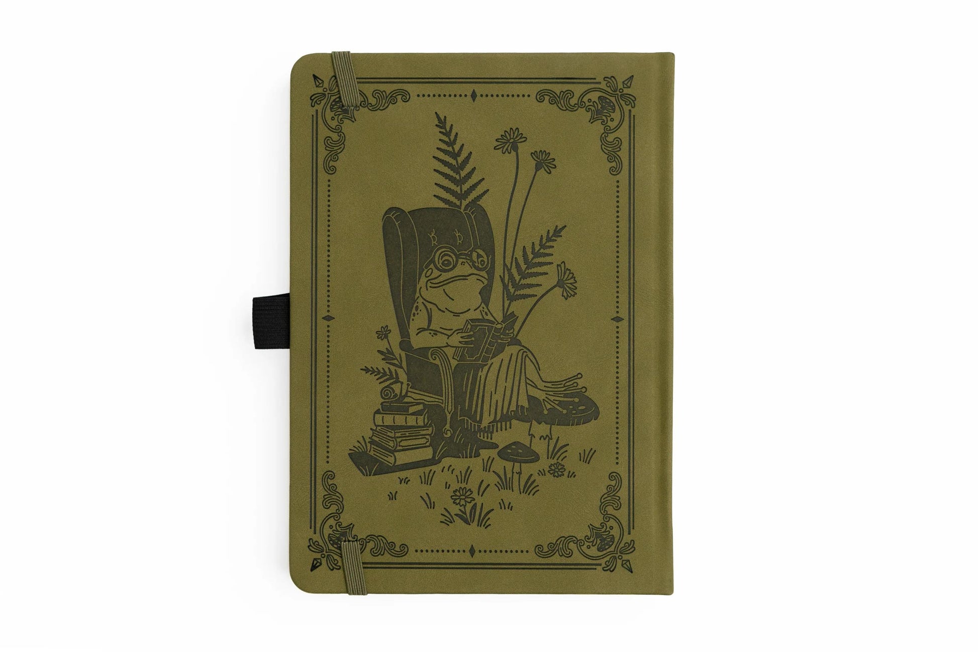 Archer & Olive A5 Dot Grid Notebook - Literary Frog | Flywheel | Stationery | Tasmania