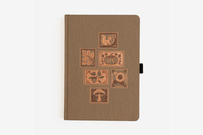 Archer & Olive A5 Dot Grid Notebook - Stamp Collector General Flywheel Stationery Tasmania