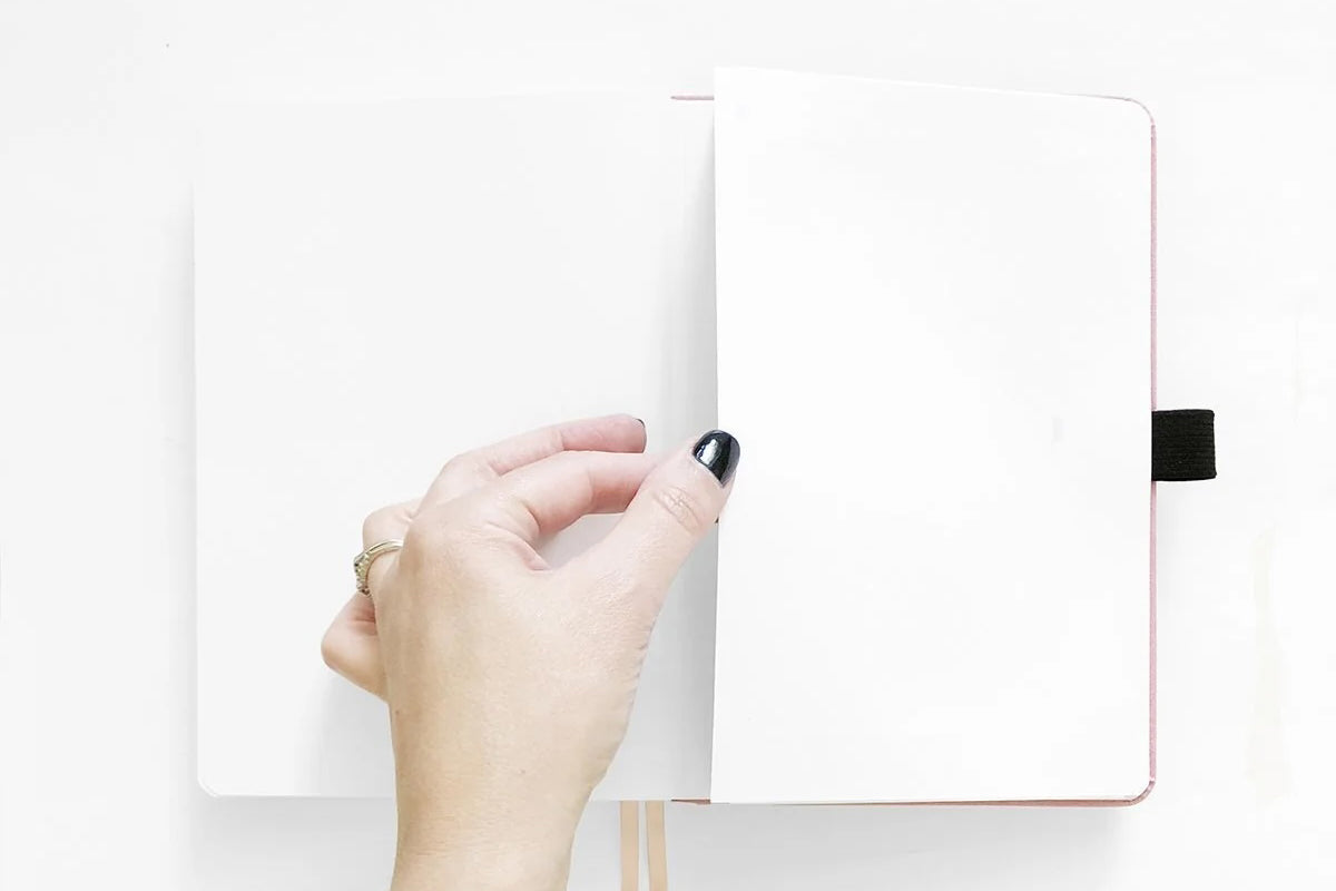 Archer & Olive A5 Dot Grid Notebook - Stamp Collector General Flywheel Stationery Tasmania