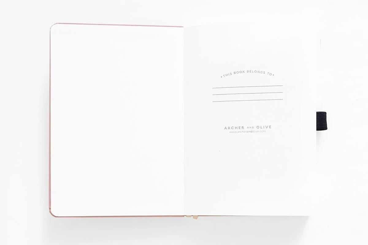 Archer & Olive A5 Dot Grid Notebook - Stamp Collector General Flywheel Stationery Tasmania