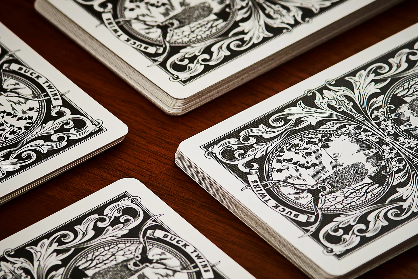 Playing Cards - Antler Black