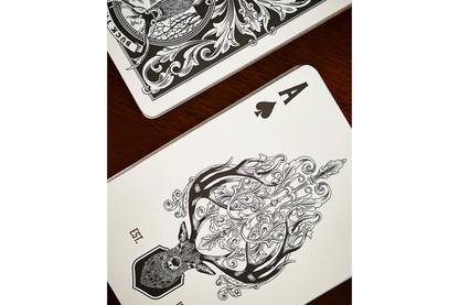 Playing Cards - Antler Black