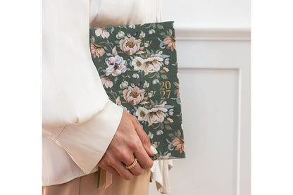 Bespoke Letterpress 2027 Petite Planner - Ashbourne Garden Flywheel Stationery Tasmania