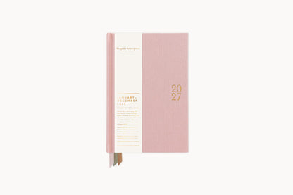 Bespoke Letterpress 2027 Petite Planner - Primrose Flywheel Stationery Tasmania