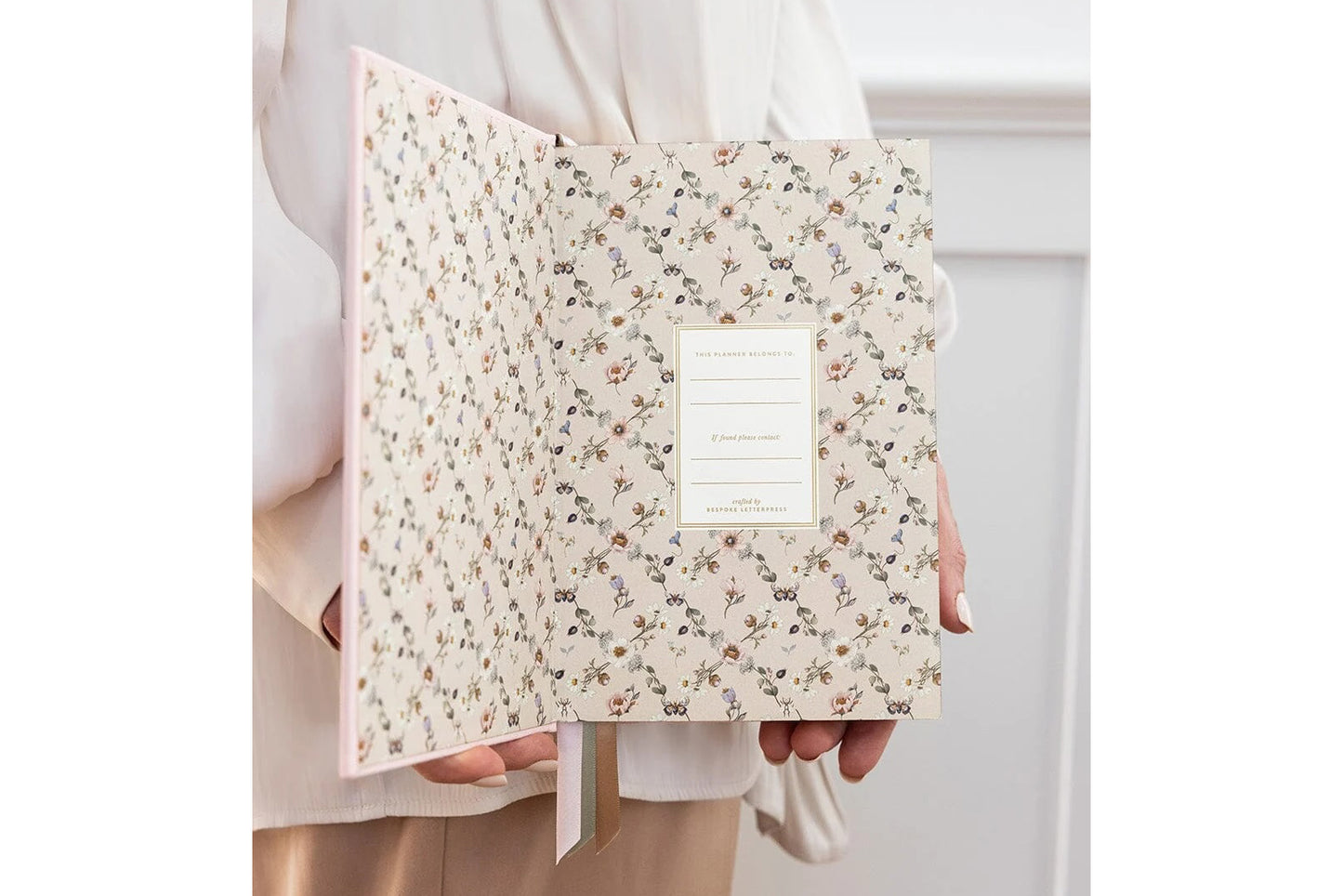 Bespoke Letterpress 2027 Petite Planner - Primrose Flywheel Stationery Tasmania