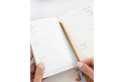 Bespoke Letterpress 2027 Pocket Planner - Somerset Estate Flywheel Stationery Tasmania