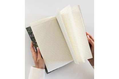 Bespoke Letterpress Workbook - Summer Perennials Flywheel Stationery Tasmania
