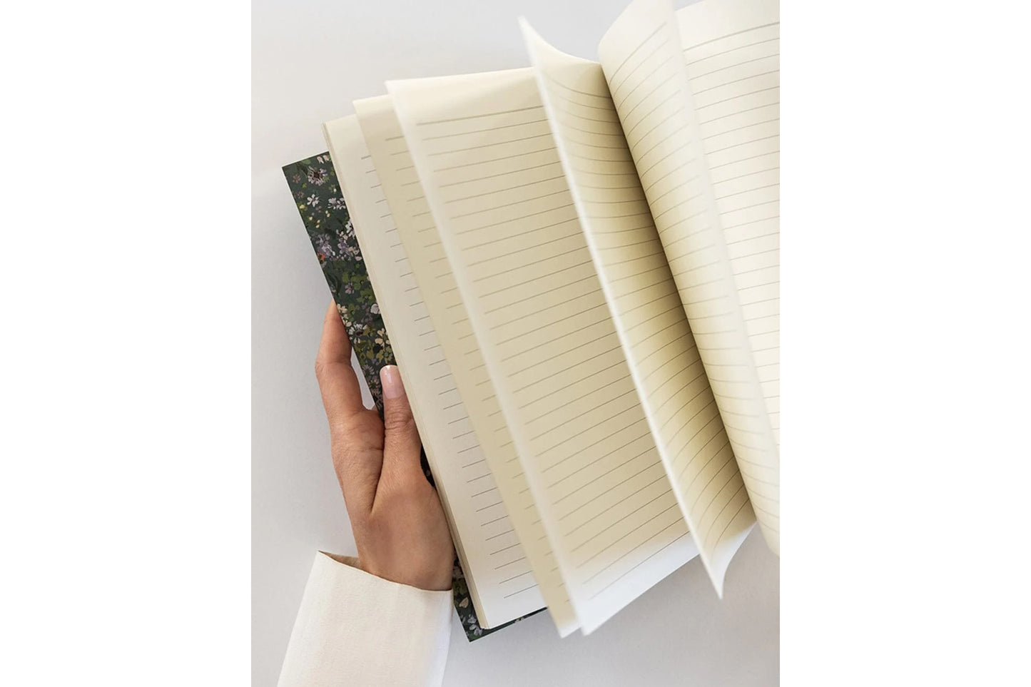 Bespoke Letterpress Workbook - Summer Perennials Flywheel Stationery Tasmania