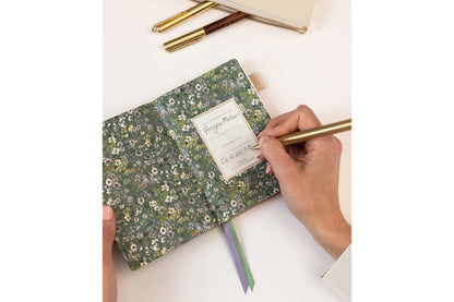 Bespoke Letterpress 2026 Pocket Planner - Summer Perennials | Flywheel | Stationery | Tasmania