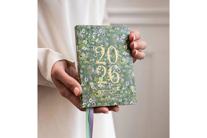 Bespoke Letterpress 2026 Pocket Planner - Summer Perennials | Flywheel | Stationery | Tasmania