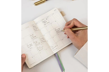 Bespoke Letterpress 2026 Pocket Planner - Summer Perennials | Flywheel | Stationery | Tasmania