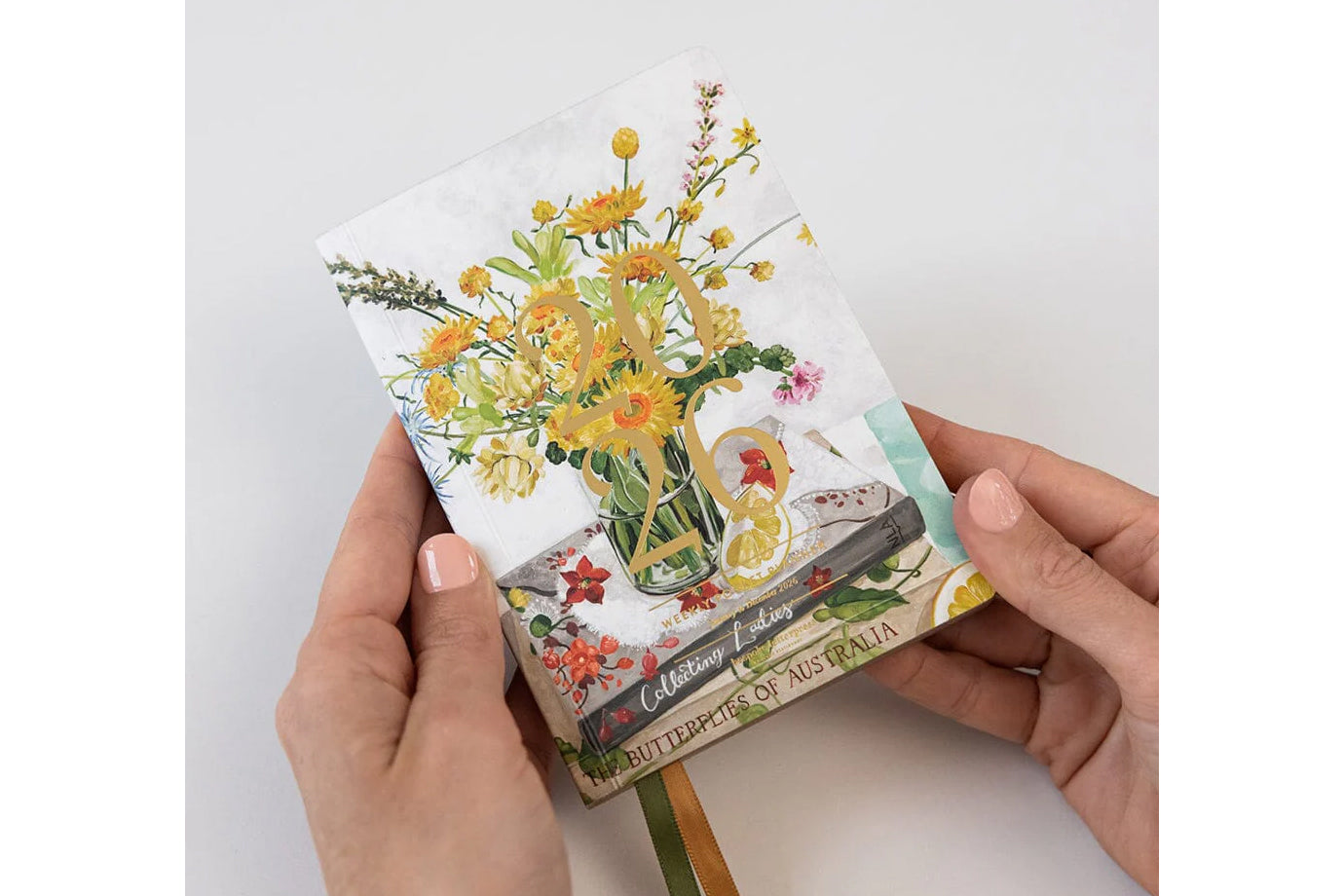 Bespoke Letterpress 2026 Pocket Planner - Wildflowers | Flywheel | Stationery | Tasmania