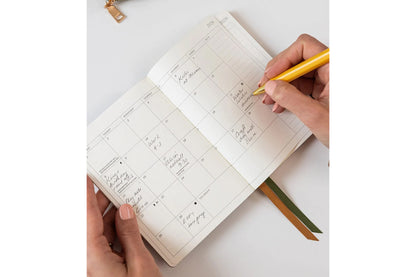 Bespoke Letterpress 2026 Pocket Planner - Wildflowers | Flywheel | Stationery | Tasmania