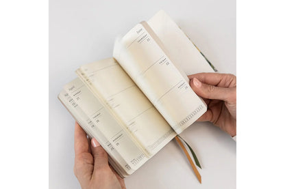Bespoke Letterpress 2026 Pocket Planner - Wildflowers | Flywheel | Stationery | Tasmania