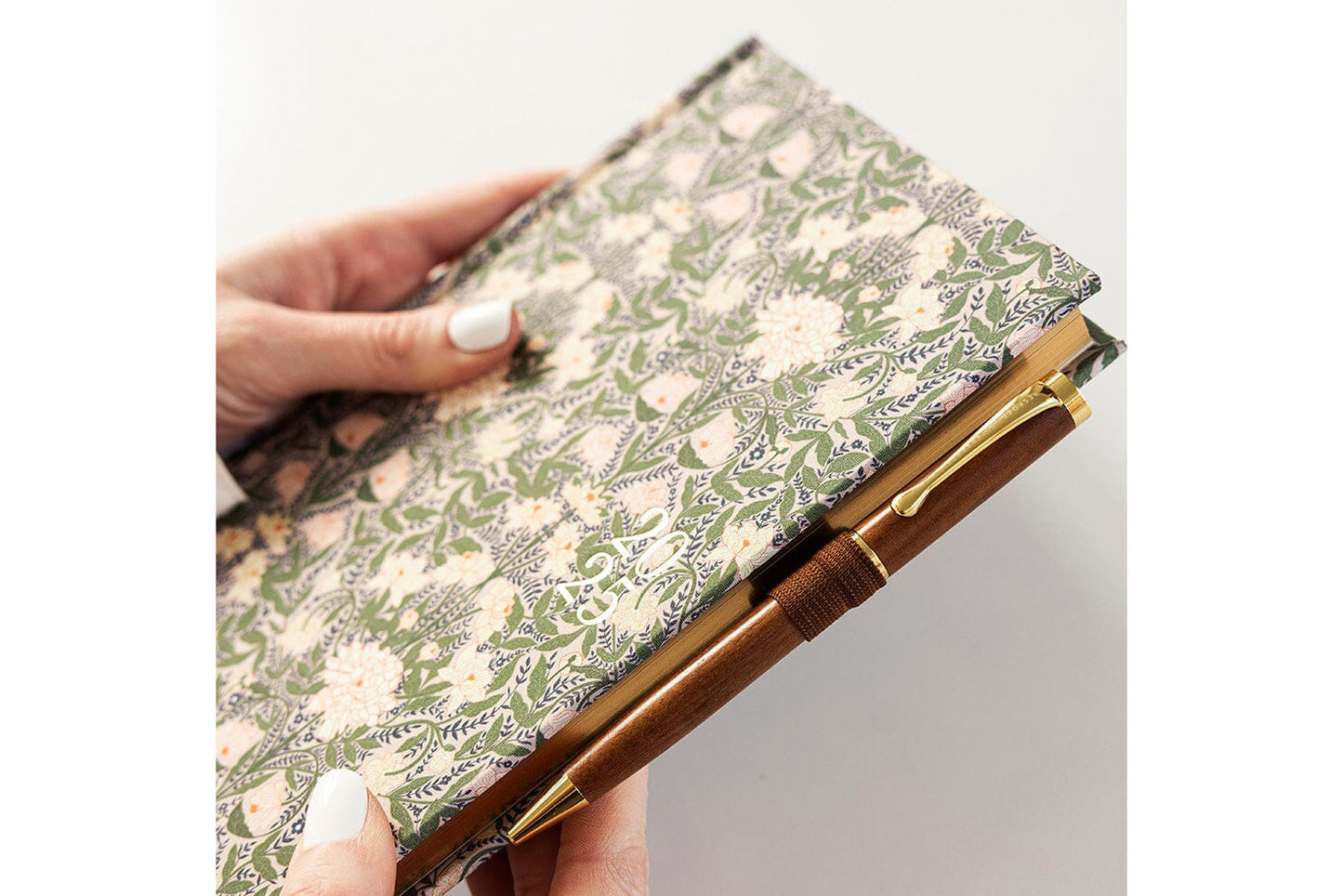 Bespoke Letterpress Adhesive Pen Loop - Espresso | Flywheel | Stationery | Tasmania