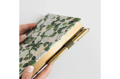 Bespoke Letterpress Adhesive Pen Loop - Olive Green | Flywheel | Stationery | Tasmania