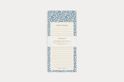 Bespoke Letterpress DL Notepad - Bluebloom Ivy Notes & Memos List | Flywheel | Stationery | Tasmania
