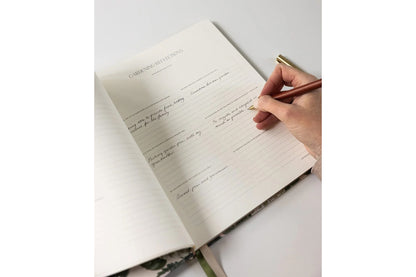 Bespoke Letterpress Heirloom Gardening Journal - Hydrangea | Flywheel | Stationery | Tasmania