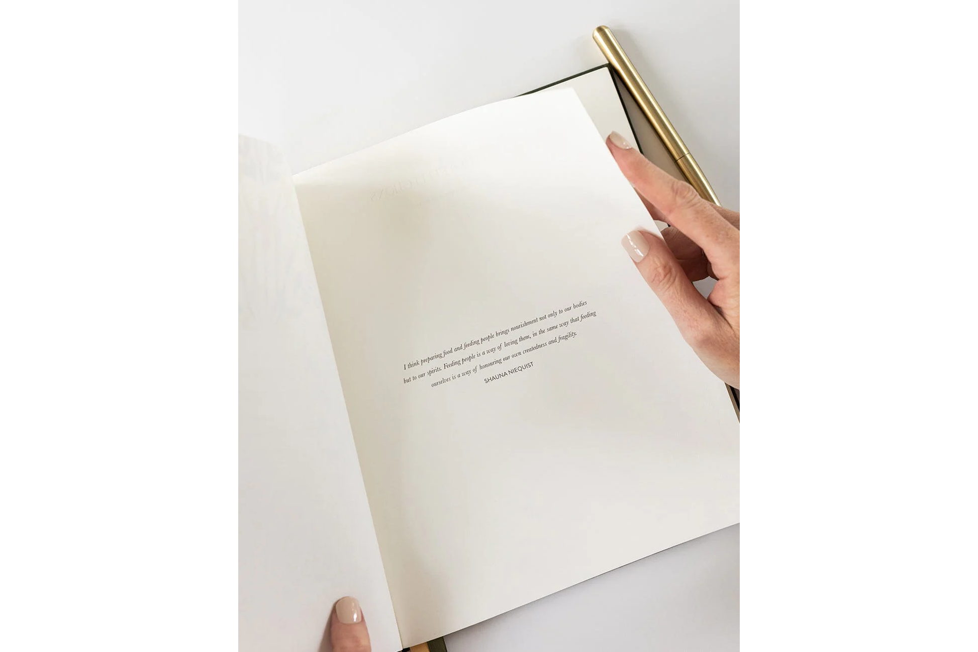 Bespoke Letterpress Heirloom Recipe Book Journal - Basil Green | Flywheel | Stationery | Tasmania