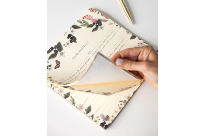 Bespoke Letterpress Meal Planner Notepad - Cockatoo | Flywheel | Stationery | Tasmania