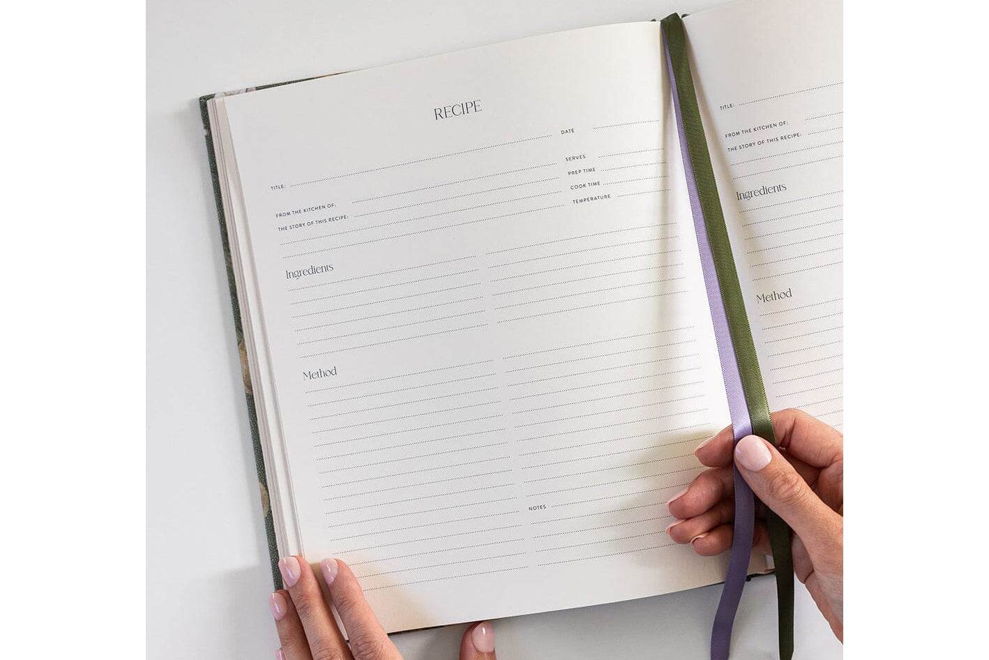 Bespoke Letterpress Heirloom Recipe Book Journal - Pears | Flywheel | Stationery | Tasmania