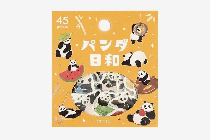 BGM Flake Stickers - Panda Days