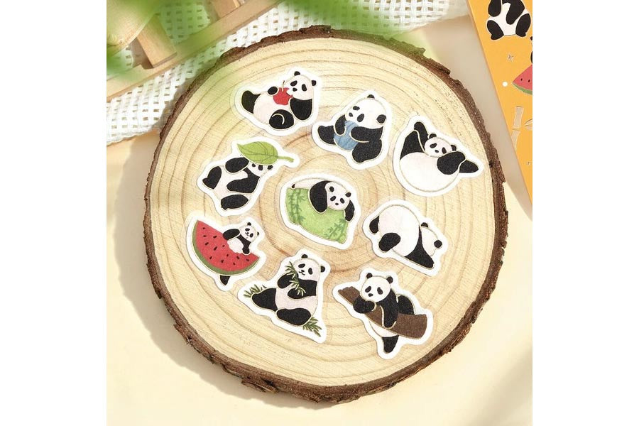 BGM Flake Stickers - Panda Days