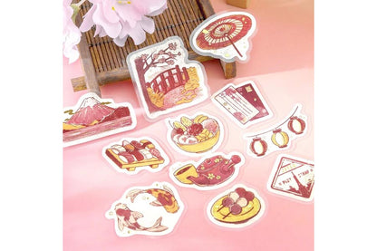 BGM Flake Stickers - To Japan