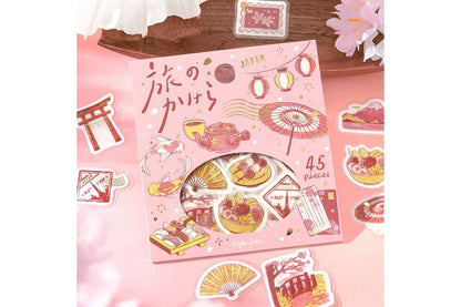 BGM Flake Stickers - To Japan